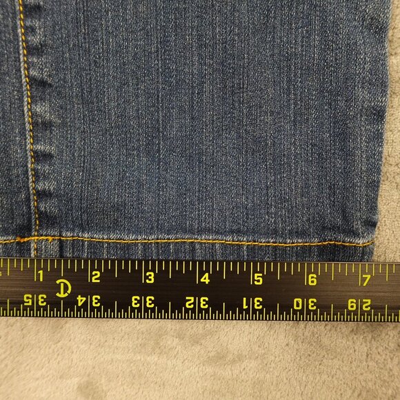 Michael Kors jeans slim fit straight women's 10 blue denim - Picture 8 of 14